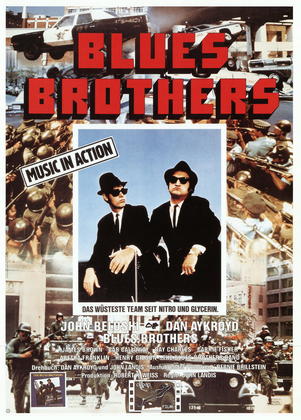 The Blues Brothers, Filmplakat